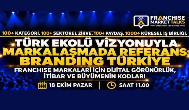 Branding Türkiye Kurucusu Mürsel Ferhat Sağlam, Franchise Market Talks’ta Zeynep Gözdoğan’ın Konuğu Oluyor